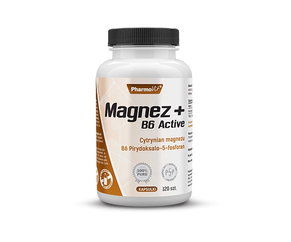 magnez b6 active 120 kaps pharmovit